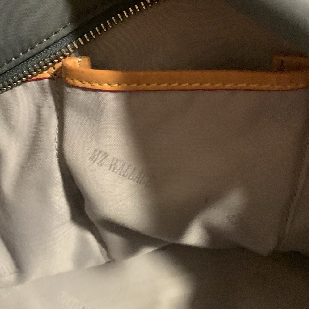 MZ WALLACE GRAY NYLON CROSSBODY BAG LARGE - Picture 6 of 7